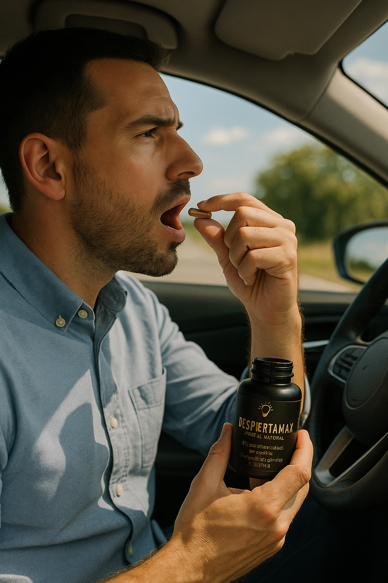 DespiertaMax – Suplemento Natural para Energía, Enfoque y Productividad Diaria (60 cápsulas)