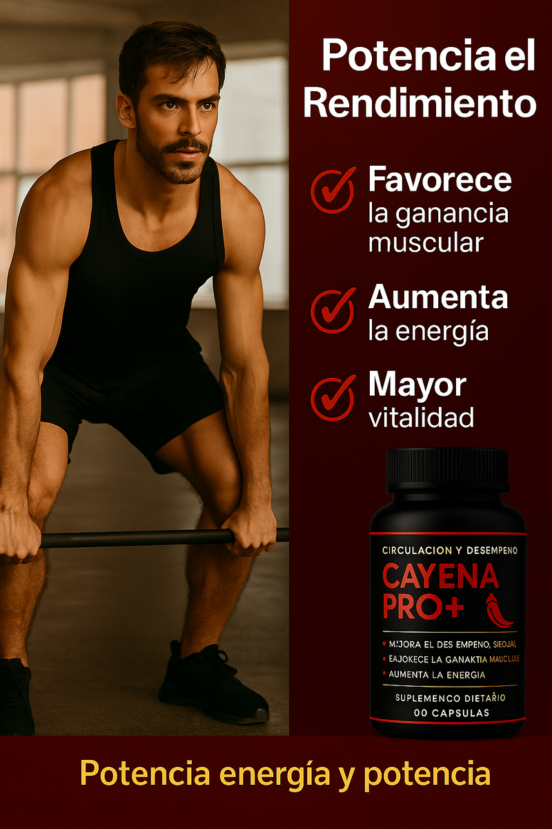 CAYENA PRO+ (💥 Más energía, más deseo, más vida en SOLO 7 días)